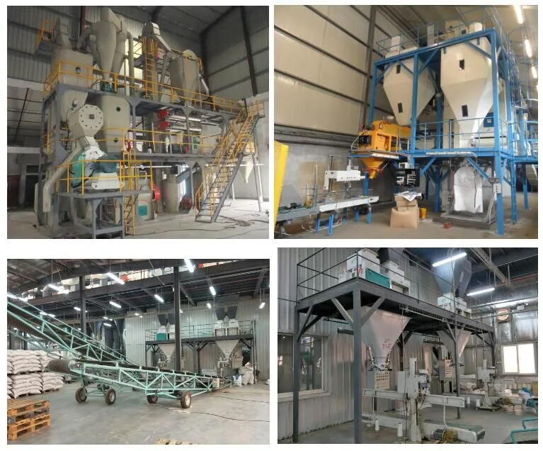 Completely 3-5 Ton Animal Feed Pellet Production Line Poultry Feed Pellet Plant