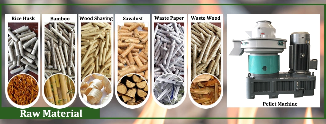 Sawdust Wheat Straw Biomass Wood Pellet Machine for Pellet Making Suppliers