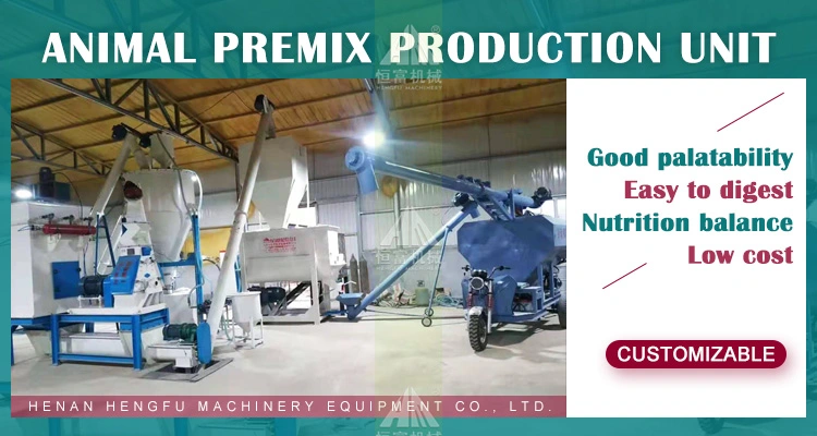 Widely Used Animal Feed Processing Line/Animal Feed Mill Plant Supplier From China