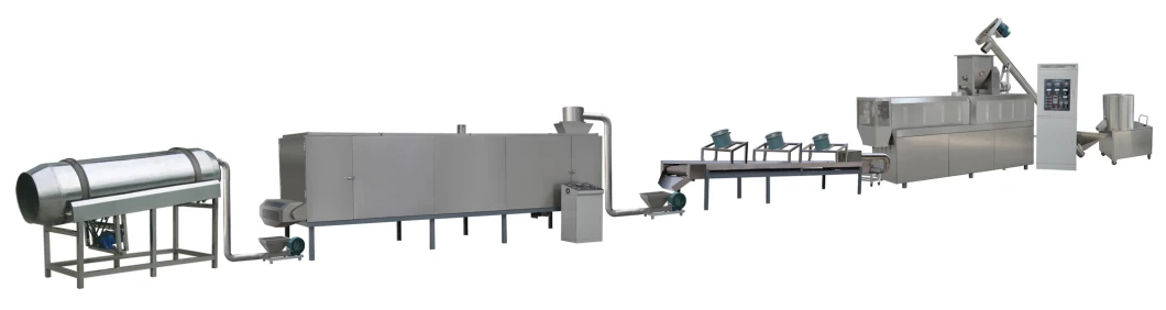 Energy Saving Floating Fish Feed Pellet Extruder Animal Feed Machine Pet Food Processing Plant