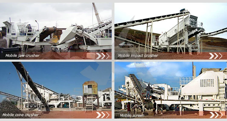 Mobile Crushing and Screening Equipment with Good Service