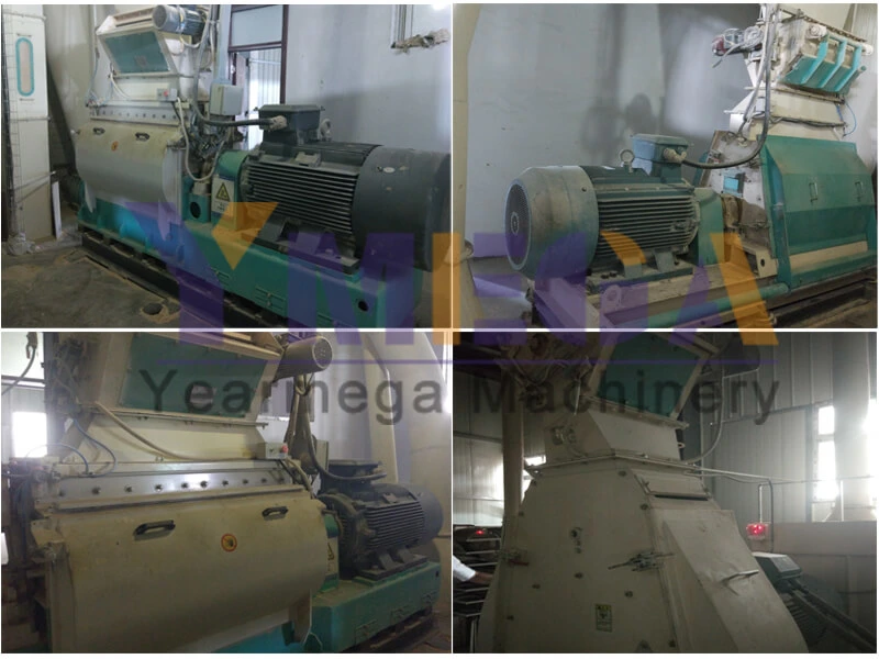 Automatic Animal Feed Production Machine Line Poultry Chicken Pig Cattle Livestock Feed Plant