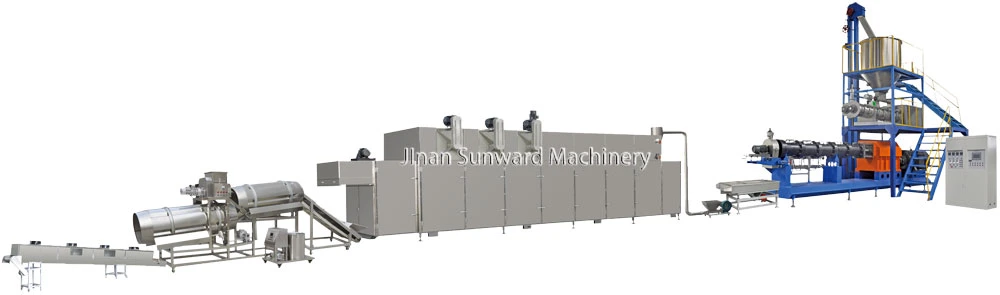 Pet Dog Food Production Line Equipment Fish Feed Making Extruder Machine