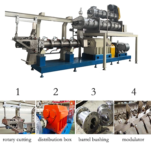 Catfish Fish Feed Extruder Machine Fish Pellet Machine Plant