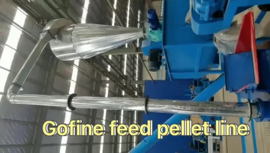 Ligne de fabrication d'aliments pour bétail Usine de production de granulés